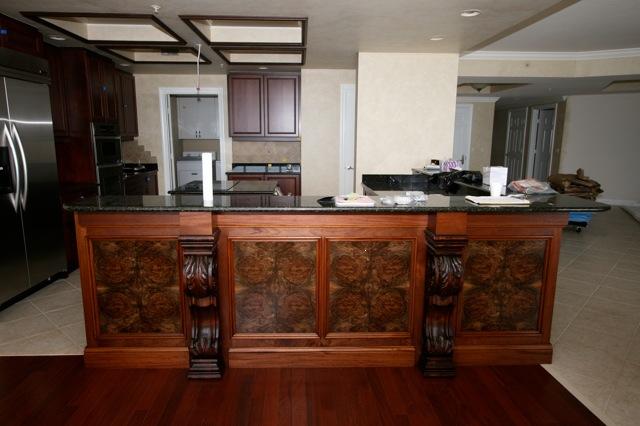 Walnut Burl Kitchen