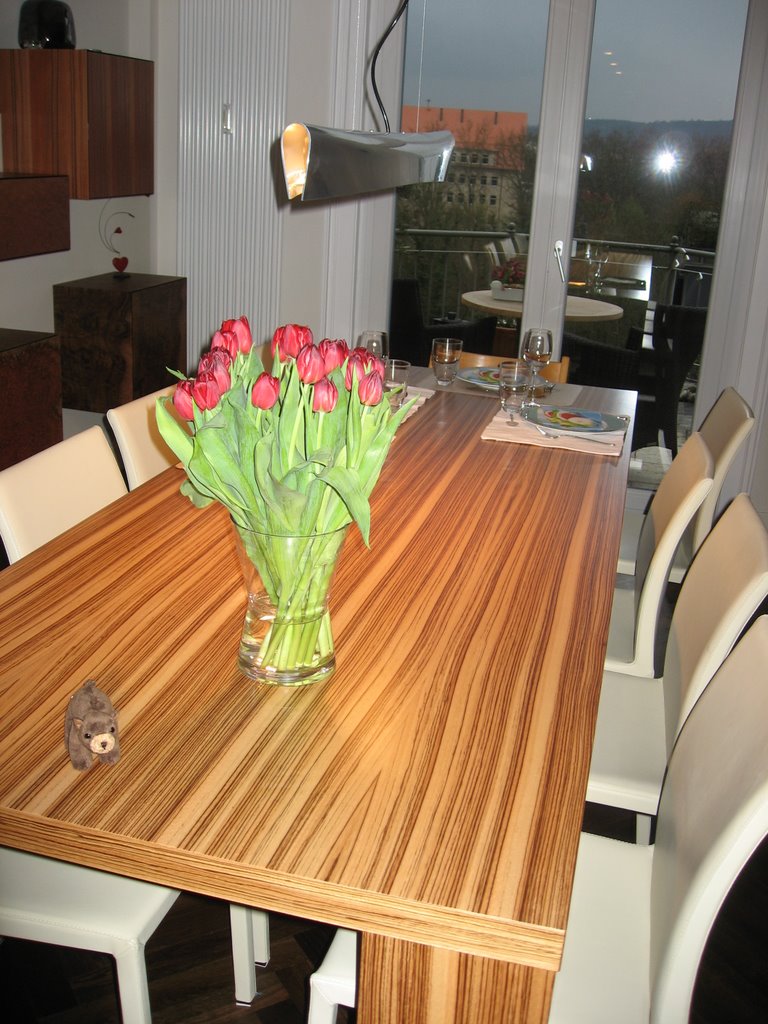 Zebrawood Table