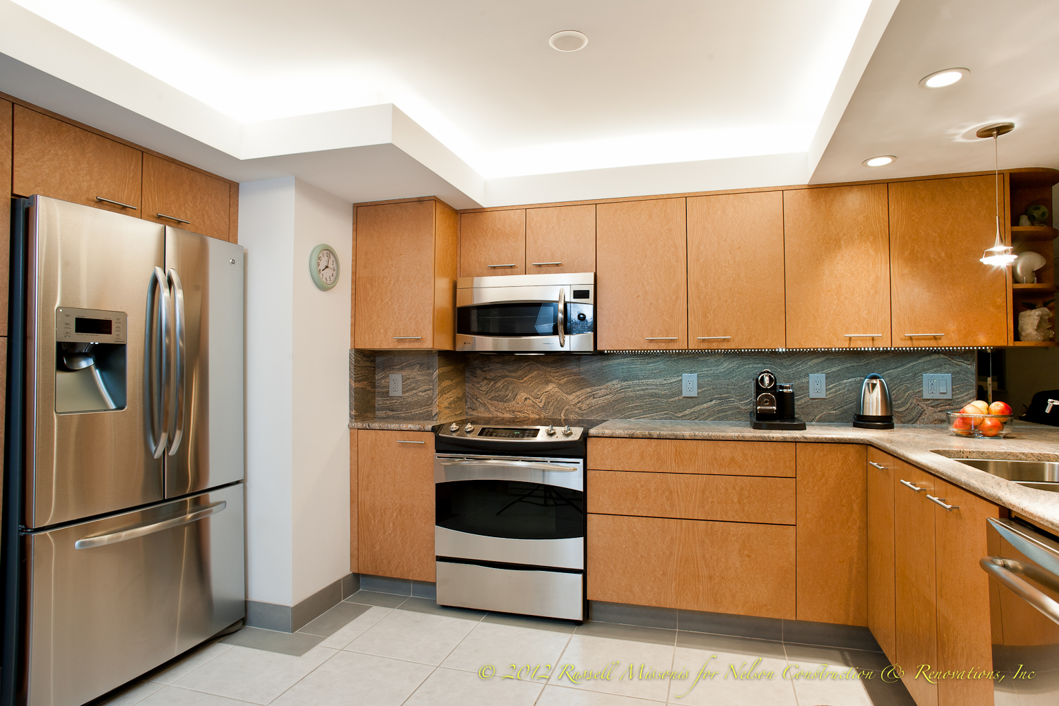 Madrona Burl Kitchen