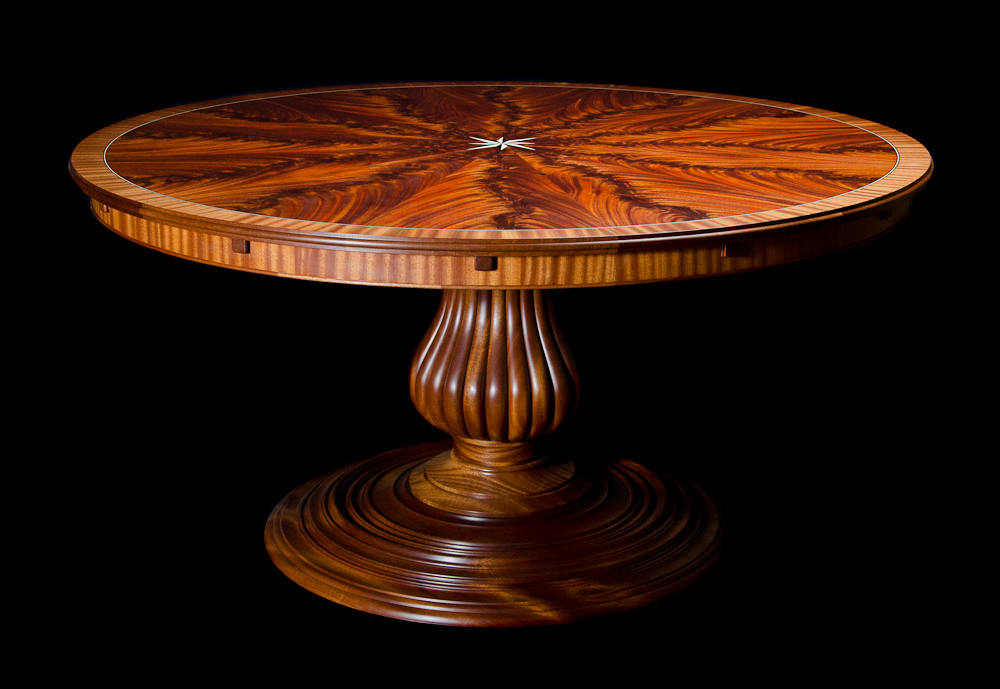 Mahogany Crotch Table