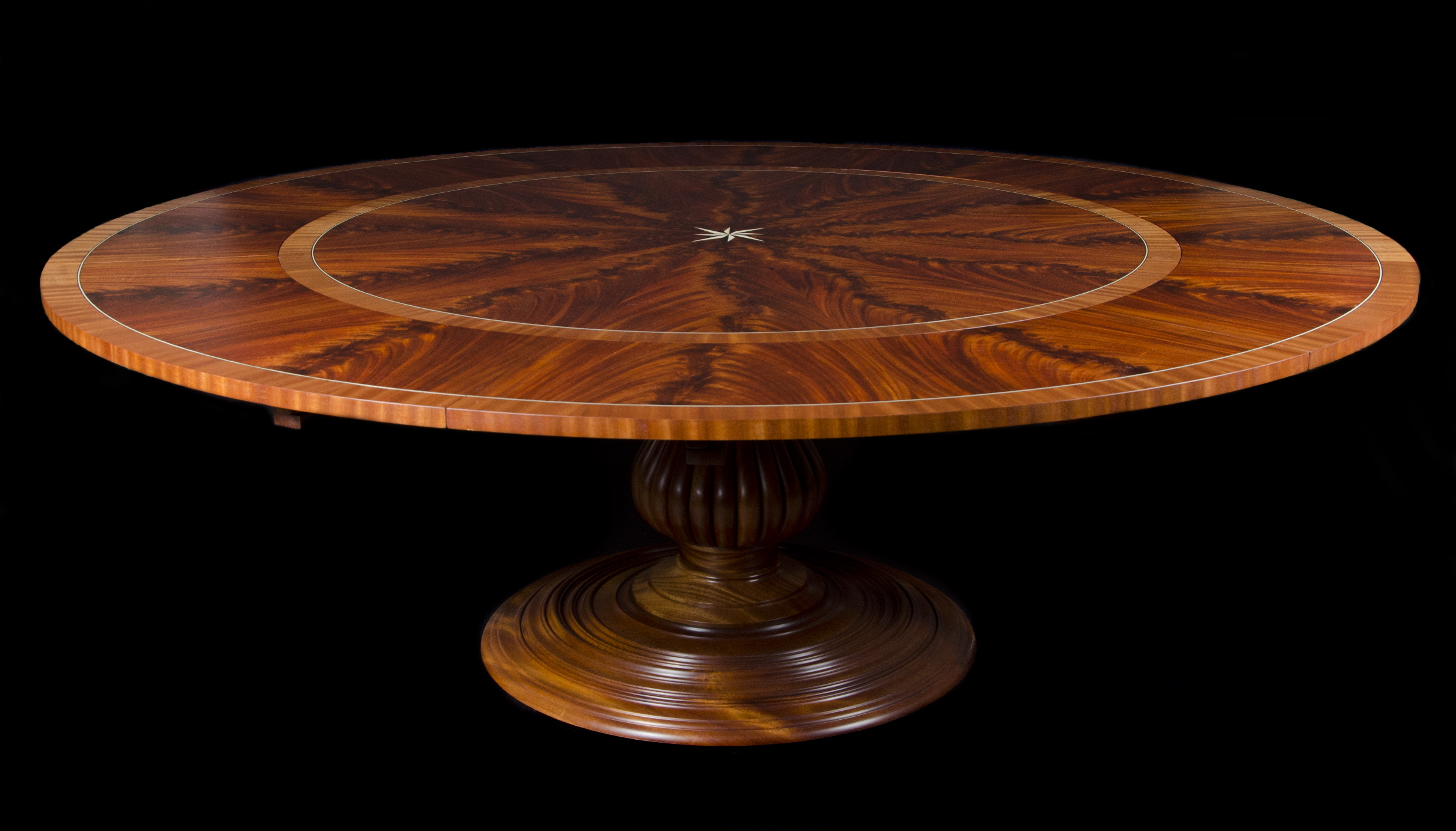 Ragan Mahogany Crotch Table